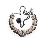 MUGHAL-STYLE NECKLACE, ART DECO, FRANCE, CIRCA 1930