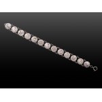 BRACELET, HALLMARKED SILVER