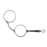 LORGNETTE MAGNIFYING GLASS, ART DECO
