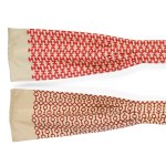 PAIR OF ASCOT TIES, SILK
