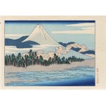 Katsushika Hokusai (1760-1849), Mount Fuji and the Forest of a Thousand Pines, from the series: One Hundred Views of Mount Fuji, Takamizawa Publishing House, Tokyo/Japan, Showa period, ca. 1960.