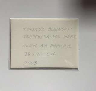 Tomasz Olbiński ( 1955 ), Projekcja pod górę, 2003