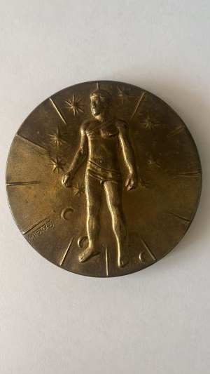 Igor Mitoraj ( 1944 - 2014 ), Medal ARTICULATIONS, 1984