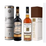 Wild Fields Original Single Malt Polish Whisky 0.7L 46.5% Hunter Laing Islay Single Malt Scotch Whisky-Scarabus 0.7L 46% Set