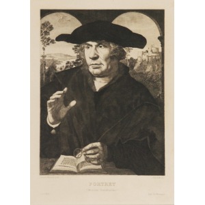 Feliks JASIŃSKI (1862 - 1901), Portret filozofa, ok.1895