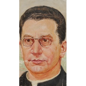 Stanisław JANOWSKI (1866-1942), Portret księdza, ok. 1910