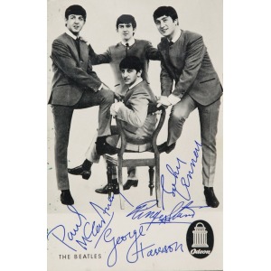Autograf zespołu The Beatles