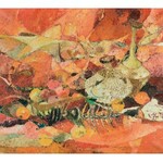 Ryszard ZAJĄC (1929-2016), Martwa natura - Oranż, 1971