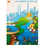 proj. J. BIEGNIEWICZ, Summer of Working Youth, ZSMP, 1977