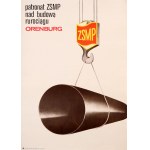 ZSMP patronage of Orenburg pipeline construction, 1977