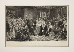 Henryk REDLICH (1838-1884) wg Jan MATEJKO (1838-1893), Unia Lubelska
