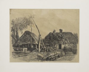 Józef RAPACKI (1871-1929), Wiejska zagroda