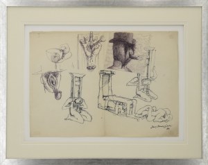 Jerzy SKARŻYŃSKI (1924-2004), Zestaw szkiców erotycznych, 1970