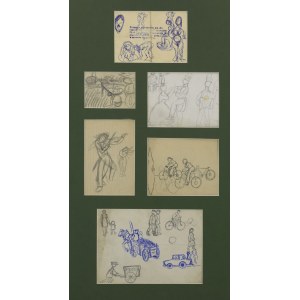 Pawel WRÓBEL (1913-1984), Soubor 6 skic
