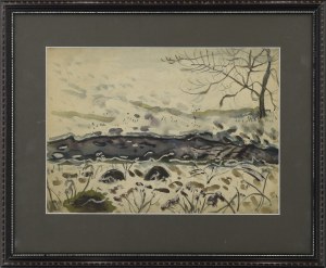 Fryderyk PAUTSCH - przypisywany, Pejzaż