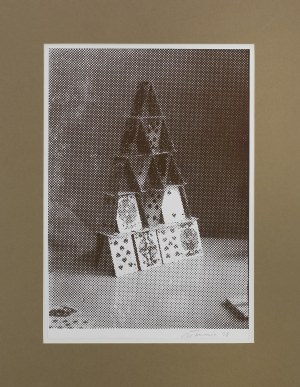 Jan TARASIN (1929-2009), Bez tytułu [Domek z kart]