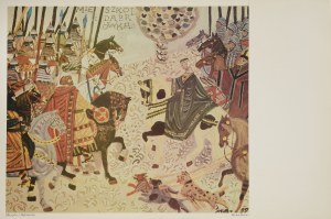 Michał BYLINA (1904-1982), Obrazy z dziejów Polski - teka, 1984