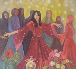 Elżbieta Grzybek, Barwny korowód, 2008