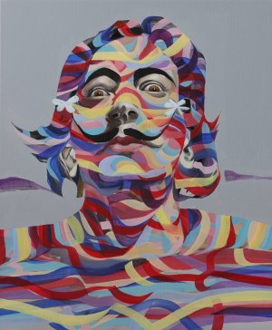 Paweł Dąbrowski, Kwiaty w wąsach, 2020