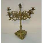 Solid brass candelabra
