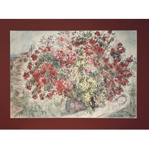 Marc Chagall (1887-1985) Le Nu au Bouquet