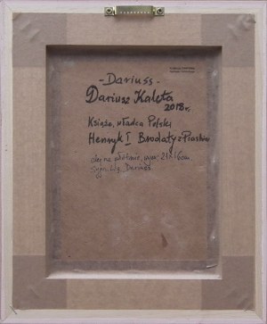 Dariusz Kaleta,Henryk I Brodaty z Piastów