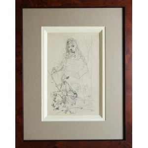 Jan Matejko(1838 Cracovia-1893 Cracovia), schizzo storico su due lati