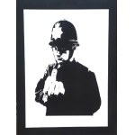 Banksy Fucking Copper 1974