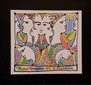 Jean COCTEAU (1889-1963), Z cyklu Europa 1961