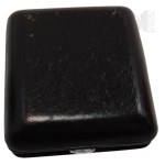 Set - Chest/Case, Wooden Casket Chojna Castle Giant Mountains, Locking Black Box for Jewelry/Watch(?).