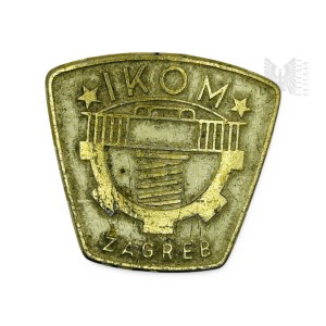 Croatia - Emblem Non-ferrous Metals Industry and Mint IKOM Zagreb