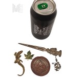 Maple Leaf, Horse Head Placard, Lizard, Letter Knife Angers Cointreau France France.