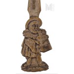 Maple Leaf, Horse Head Placard, Lizard, Letter Knife Angers Cointreau France France.