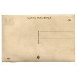II RP Postcard of the Monument to Jan Sabała Krzeptowski, Zakopane