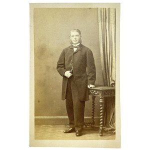 Seconda metà del XIX secolo, Berlino - Fotografia di un uomo; Fotografo Carl Brasch