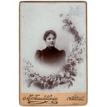 XIX/XX century, Warsaw - Portrait Photography of a Woman; Artistic Photographer M. Januszkiewicz