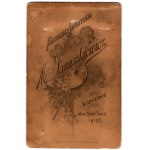 XIX/XX century, Warsaw - Portrait Photography of a Woman; Artistic Photographer M. Januszkiewicz