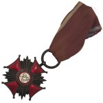 IIIRP - Medal Cross of Merit with Ribbon.