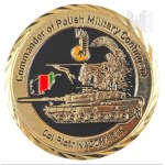 IIIRP/Afghanistan - Polish Military Contingent Commemorative Medal/Coin, Commander of the Polish Military Contingent Piotr Kaczmarek, Afghanistan