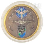 Commemorative Medal/Coin From the Commander of the 33rd Transport Aviation Base - Colonel Pilot Mieczyslaw Gaudyn