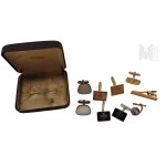 [SILVER] Cross of Malta Silver Cufflink Set in Box