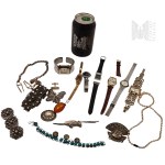 Jewelry Set - Bracelets, Pendants, Brooches, Watches, Pendants