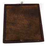 Catholic Icon in Wooden Frame Our Lady with the Child Jesus