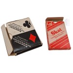 USSR/Germany Two Box Game Cards, Skat, Solitaire, Leningrad 1989