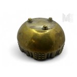 PRL(?) - Small Brass Bowl with Geometric Pattern