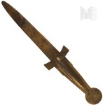 Brass Commemorative Dagger, Letter Knife (?), Poznań International Fair, Poznań Record