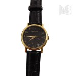 Vintage Distingue Wristwatch in Box with Black Strap