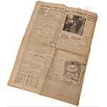 Great Britain/World War II - Incomplete Evening Standard Newspaper April 14, 1944 - Nazis Begin Crimea "Dunkirk," Dunkirk, Sevastopol, Bernard Law Montgomery, London