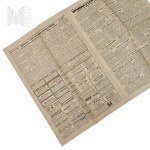 Occupied Poland/General Gubernia - Newspaper Nowy Kurier Warszawski No. 265 10 November 1941, The Devastating Defeat of the Red Army in the Light of Numbers, Bolsheviks Train Defensive Workers