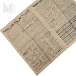 Occupied Poland/General Gubernia - Newspaper Nowy Kurier Warszawski No. 217 14-15 September 1941, 22 Steamers from One Convoy Sunk in Atlantic by German Submarines, Moscow Threatens Sharp Note to Bulgarian Government, 16-Thousand-Year-old Serbian Army